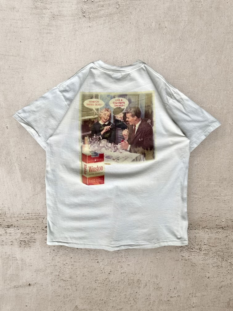 90s Winston Winners Club Pocket T-Shirt - XL