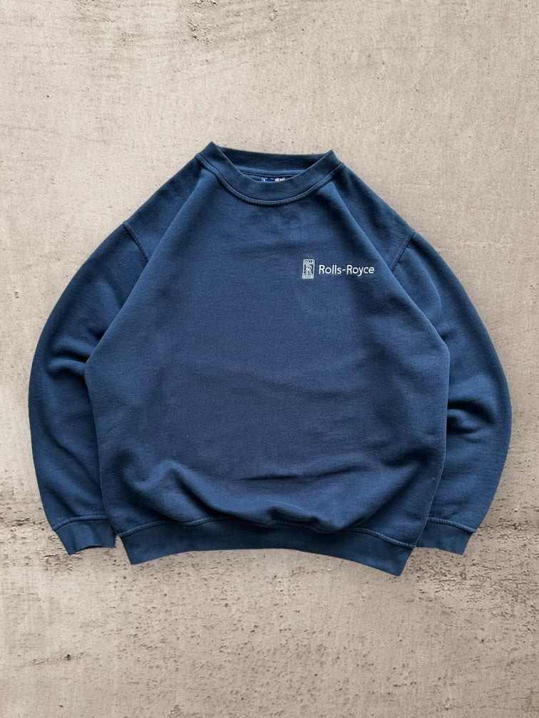 00s Rolls Royce Embroidered Crewneck - Large