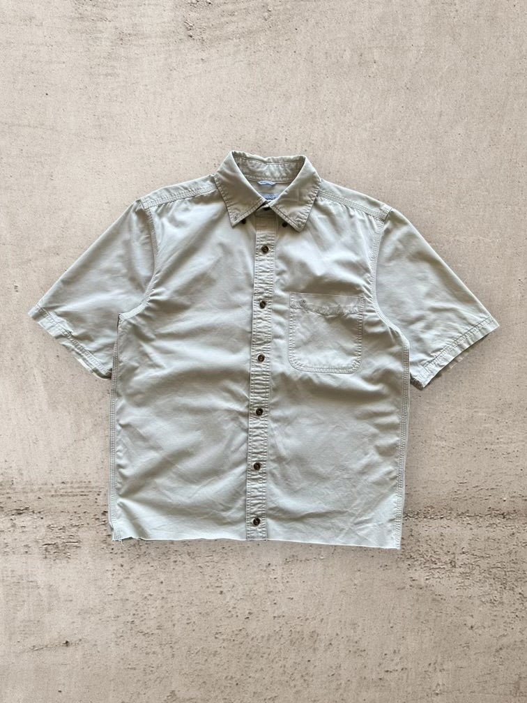 00s Carhartt Cropped Button Up Shirt - Medium