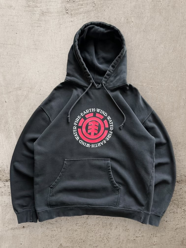 00s Element Skateboards Graphic Hoodie - Large