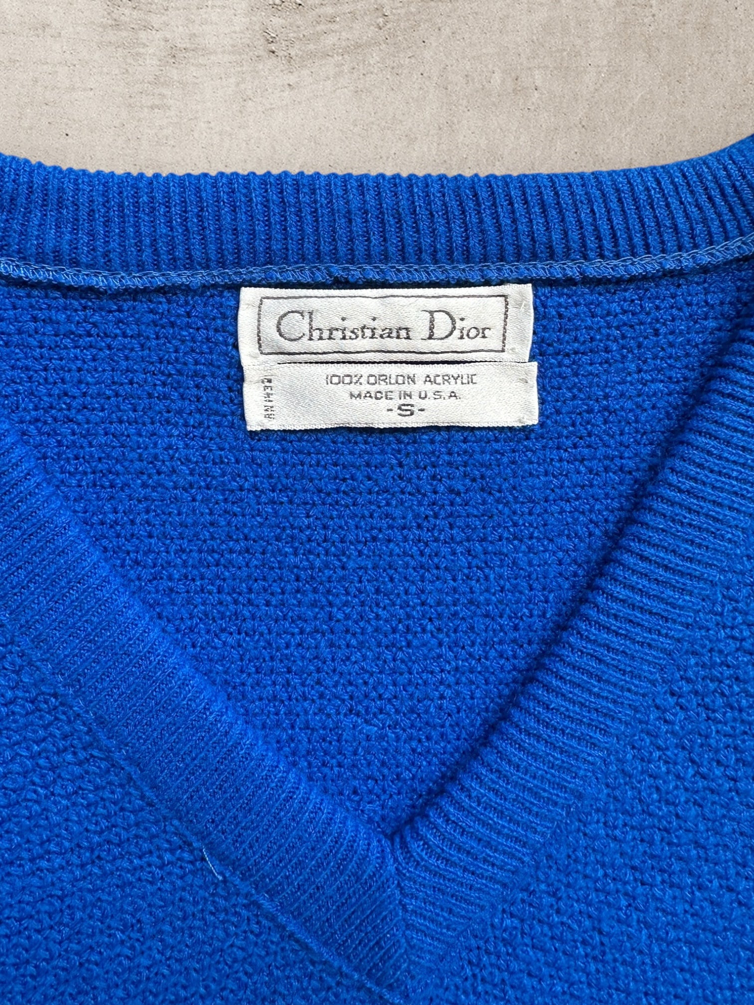 90s Christian Dior Knit Sweater - Medium