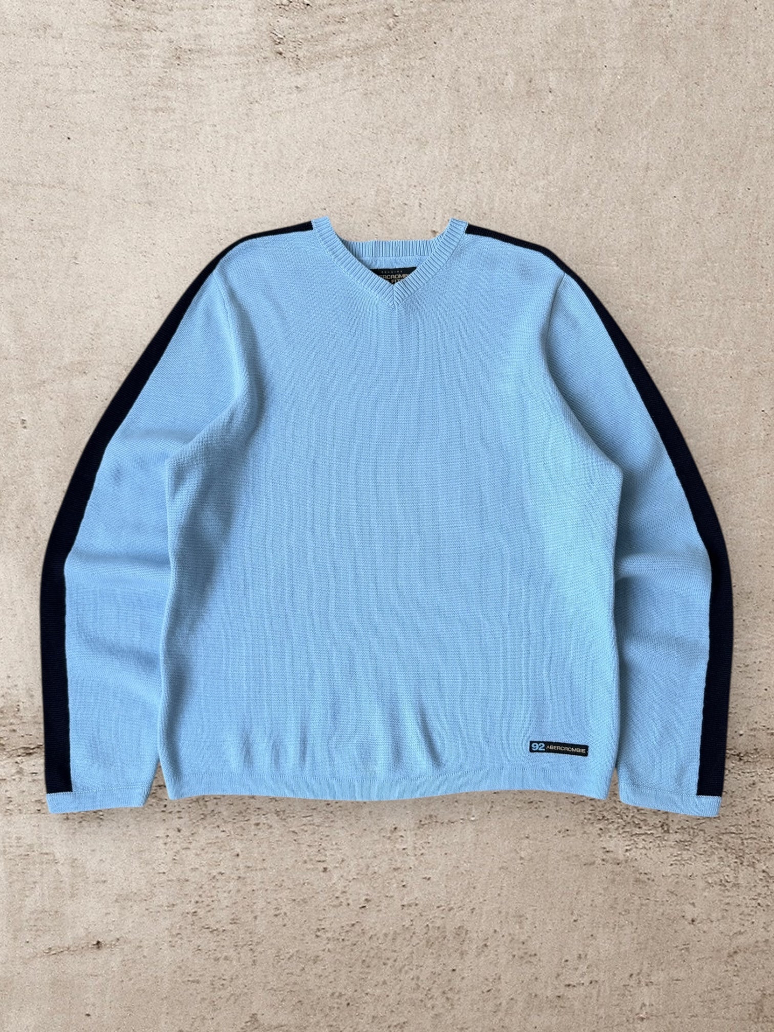 00z Abercrombie & Fitch Striped Knit Sweater - XL