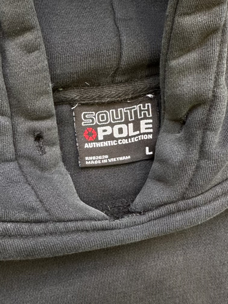 00s South Pole Embroidered Hoodie - XL
