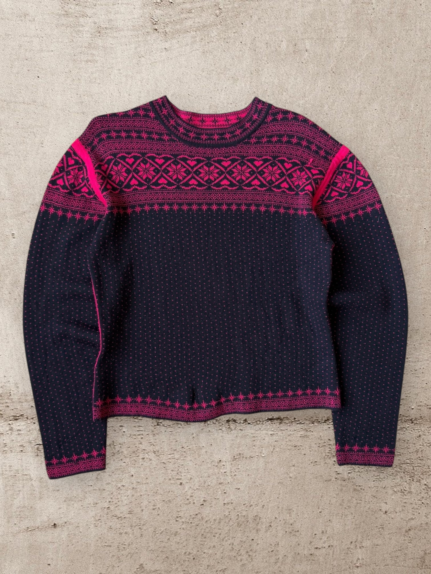 90s Wool Knit Sweater - Small