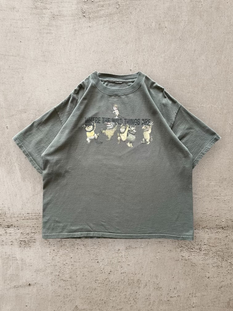 00s Where The Wild Things Are Graphic T-Shirt - XL