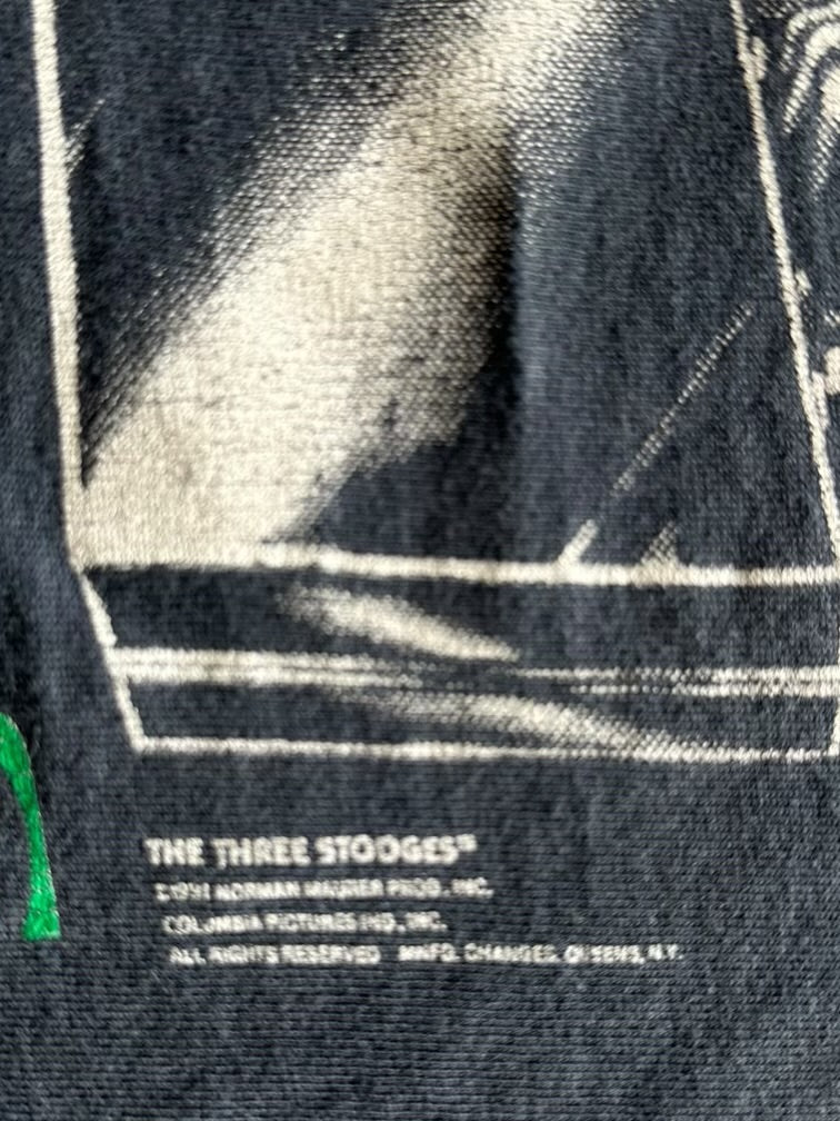 90s Corporate Stooges Distressed Graphic T-Shirt - XL