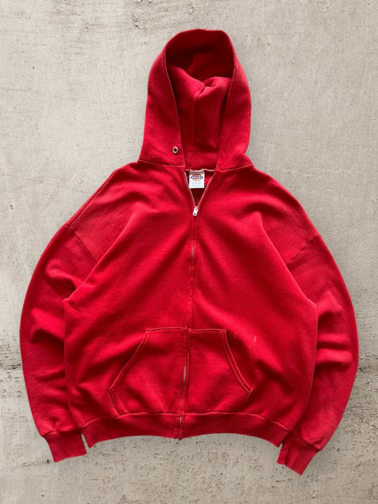 90s Dickies Zip Up Hoodie - Medium