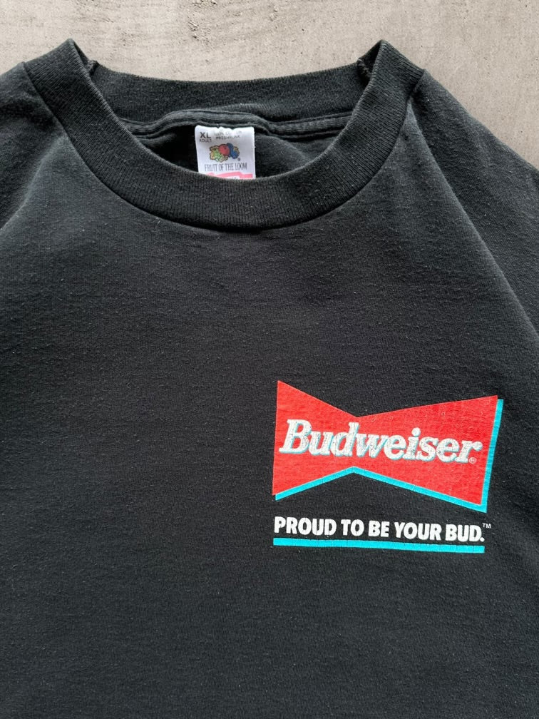 90s Budweiser Brooze Brothers Graphic T-Shirt - XL