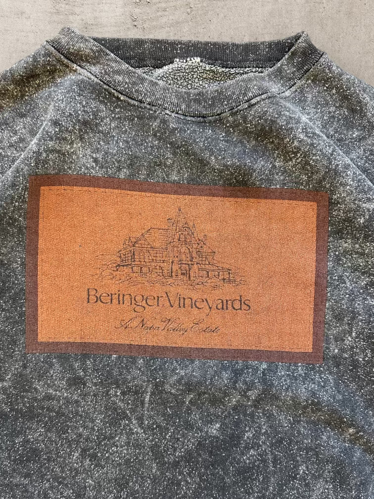 90s Berlinger Vineyards Dyed Crewneck - Large