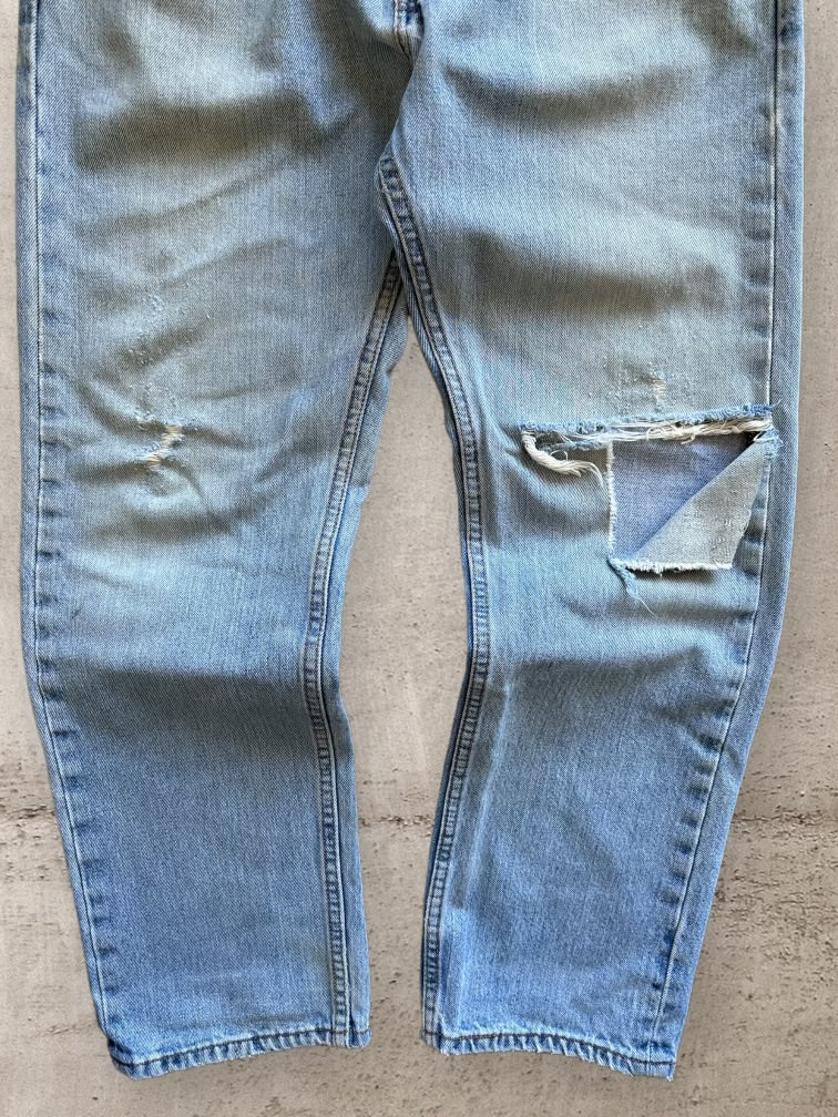 00s Levi’s Distressed Light Wash Denim Jeans - 34x29