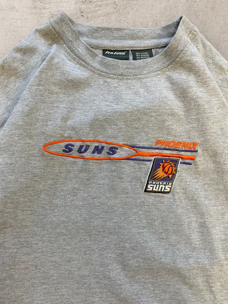 00s Phoenix Suns Embroidered T-Shirt - XL