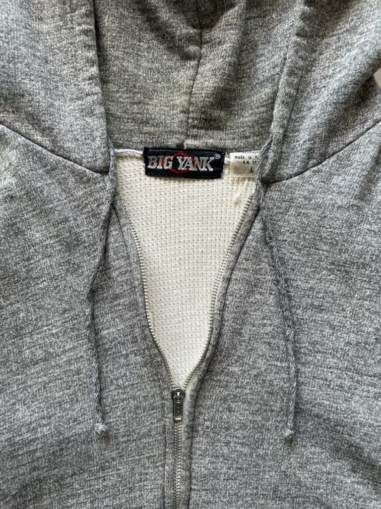 80s Big Yank Thermal Lined Hoodie - Large