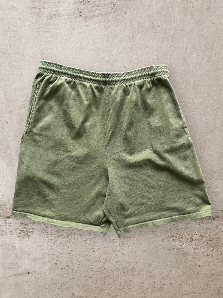 90s Pluma Green Sweat Shorts - Large