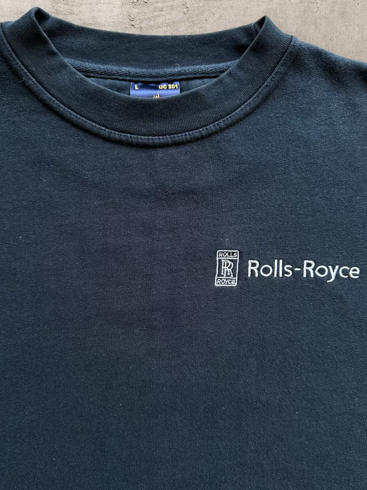 00s Rolls Royce Embroidered Crewneck - Large