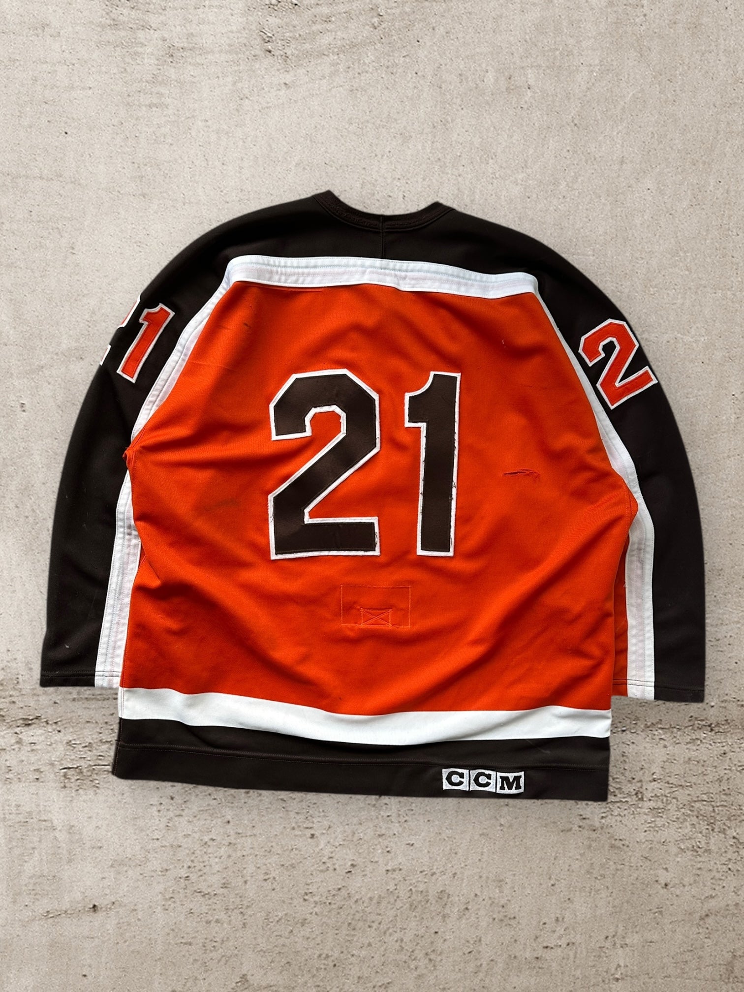 90s Detroit Ambassadors Hockey Jersey - XXL