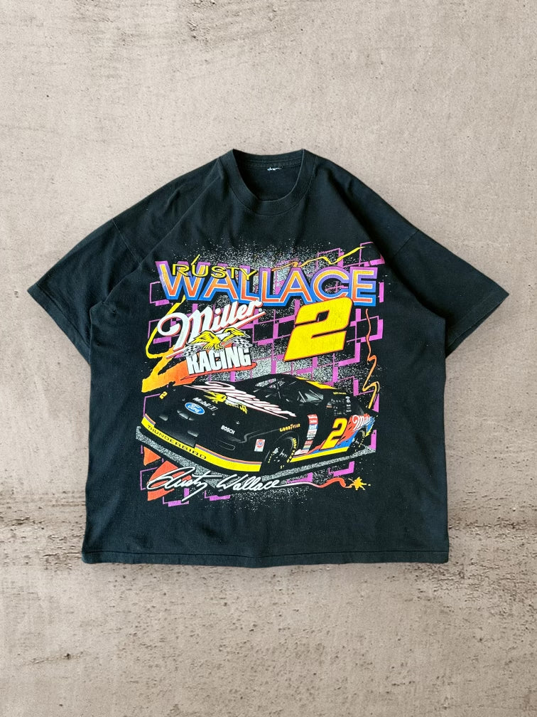 90s Rusty Wallace Nascar Racing T-Shirt - XL