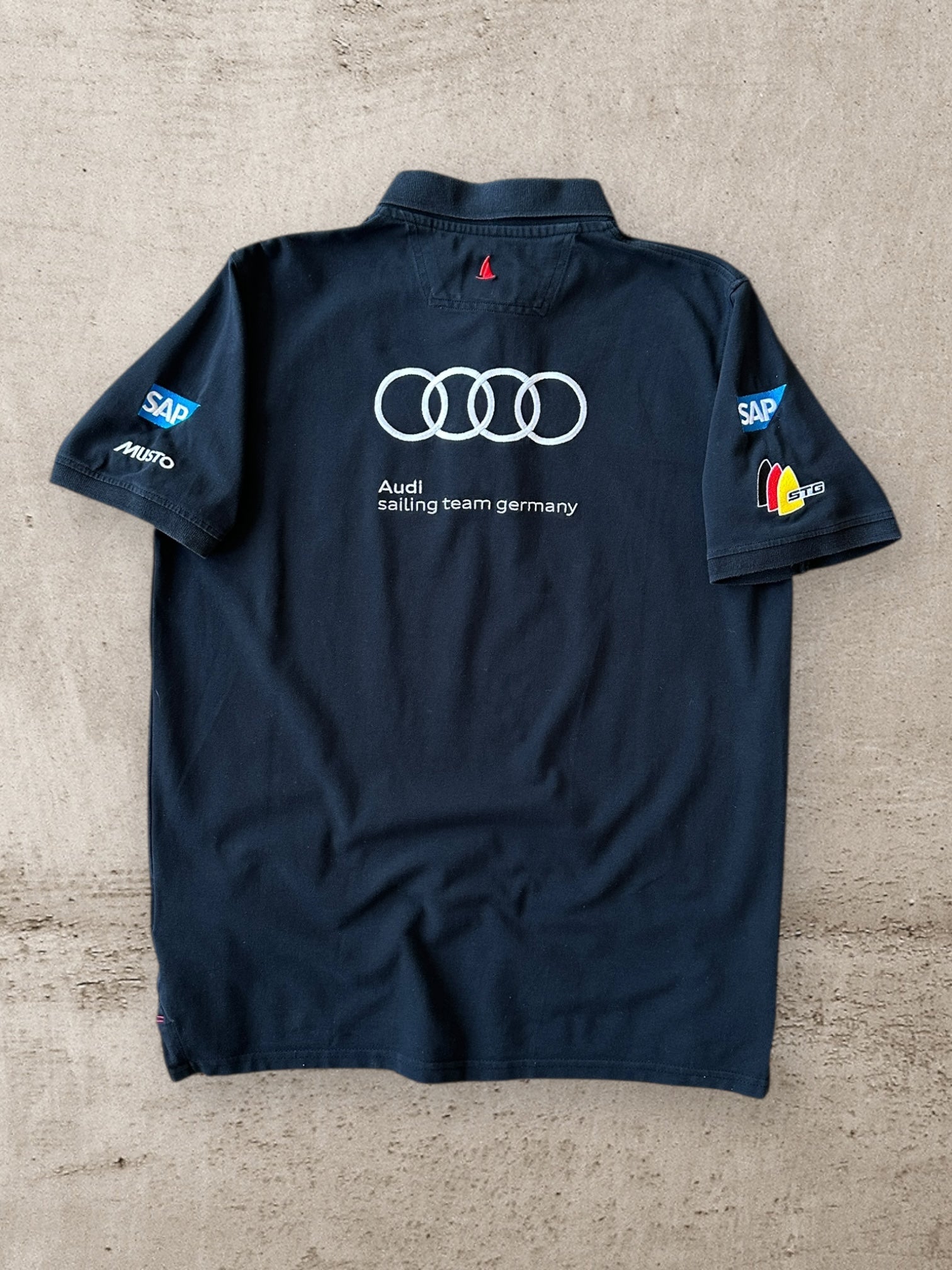 00s Audi Sailing Team Polo Shirt - XL