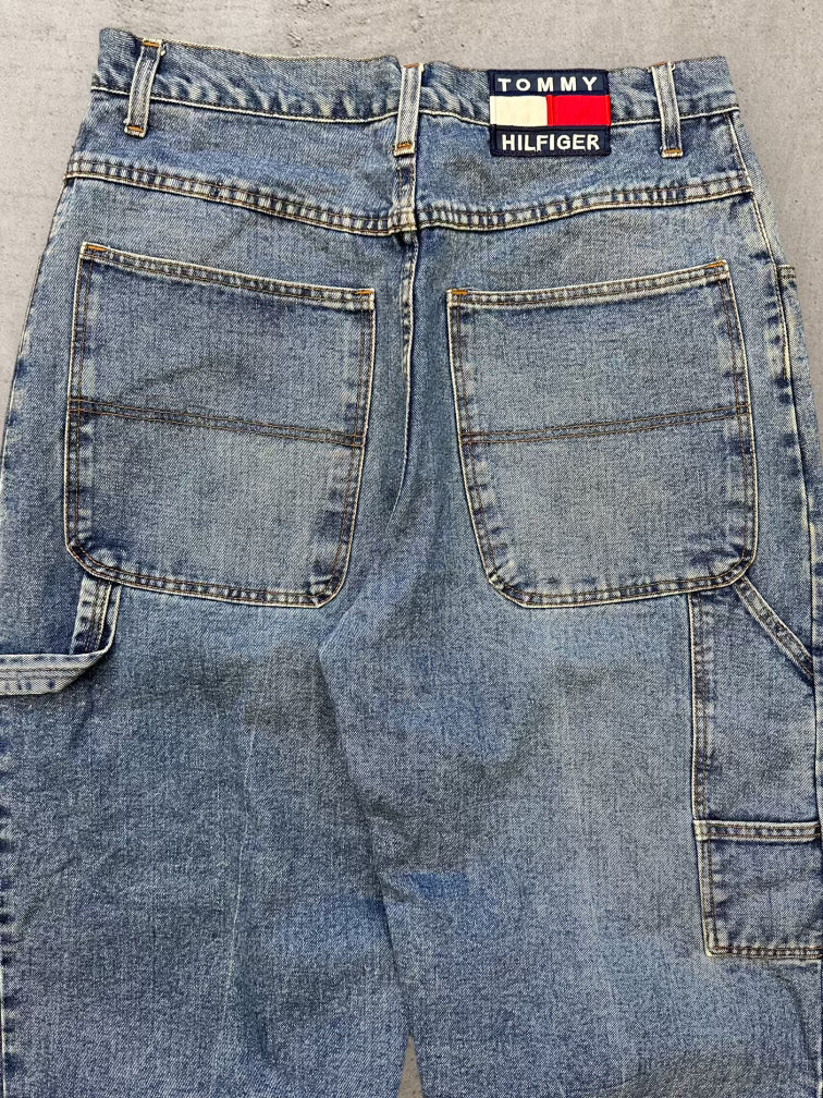 90s Tommy Hilfiger Denim Carpenter Jeans -34x30