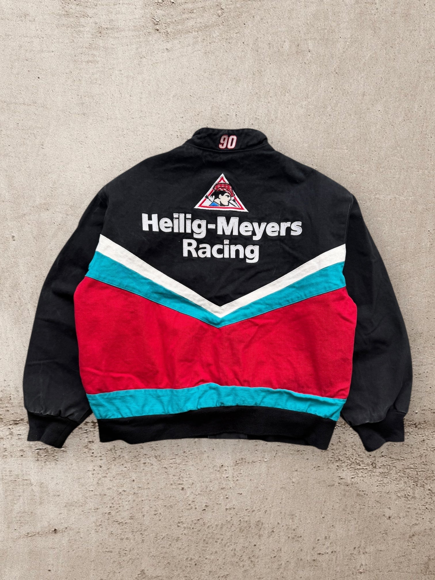 90s Jeff Hamilton Heilig Meyers NASCAR Racing Jacket - Large