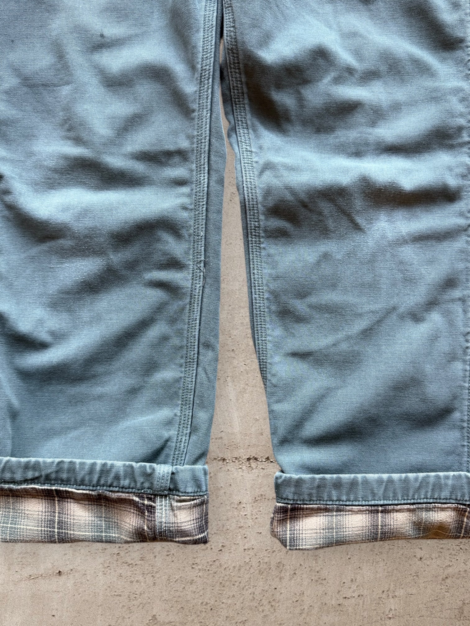 00s Carhartt Blanket Lined Carpenter Pants - 33”
