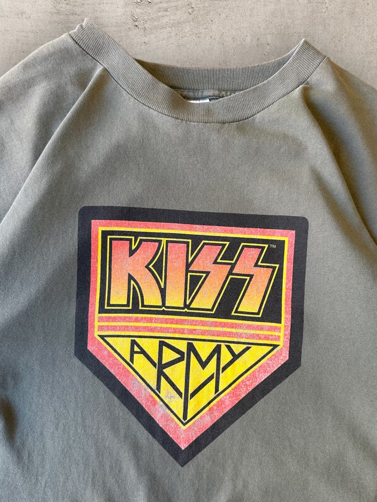 00s Kiss Army Graphic T-Shirt - Large