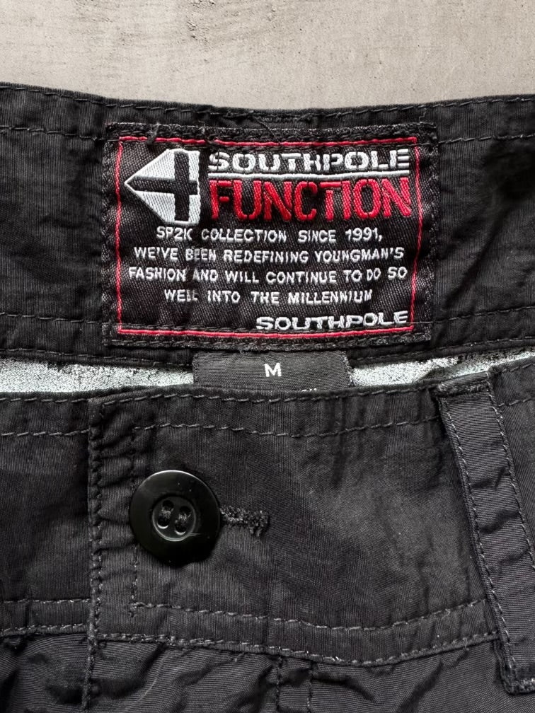 00s Southpole Nylon Baggy Shorts - 34