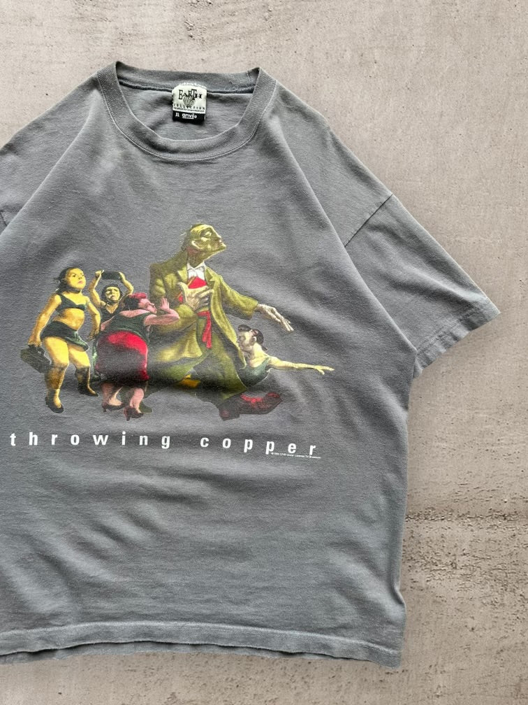 90s Throwing Copper Graphic T-Shirt - XL