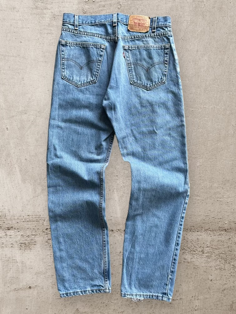 00s Levi’s 505 Straight Leg Denim Jeans - 34x32