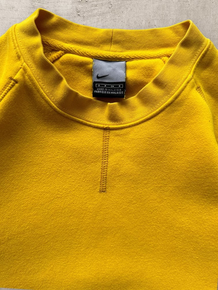 00s Nike Yellow Crewneck - Large