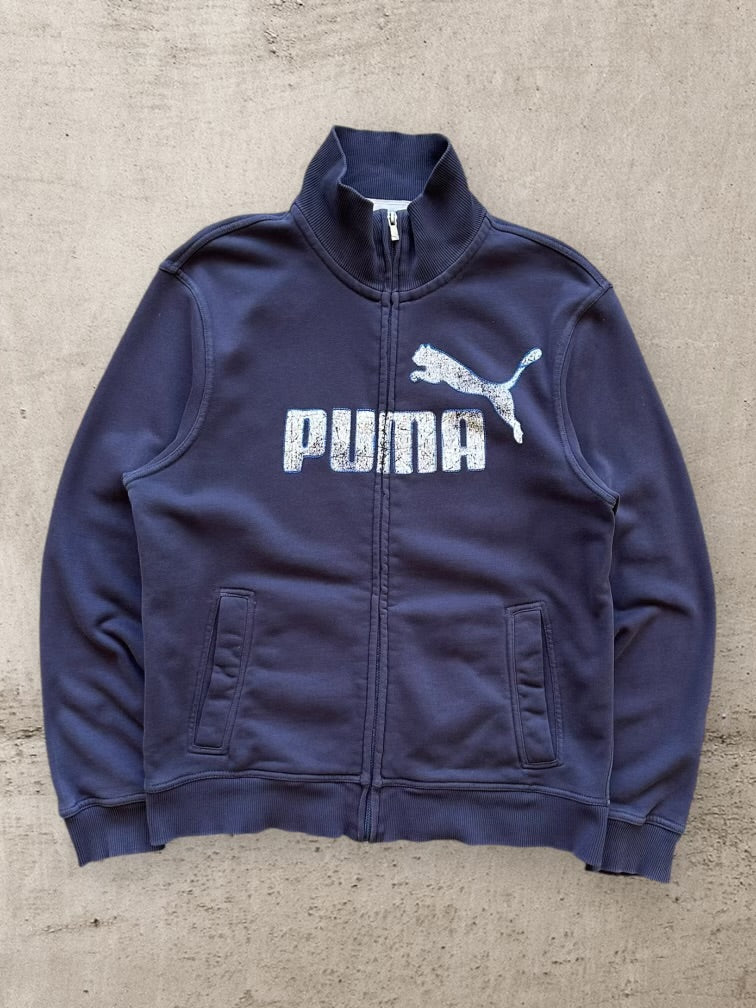 00s Puma Full Zip Sweatshirt - Medium