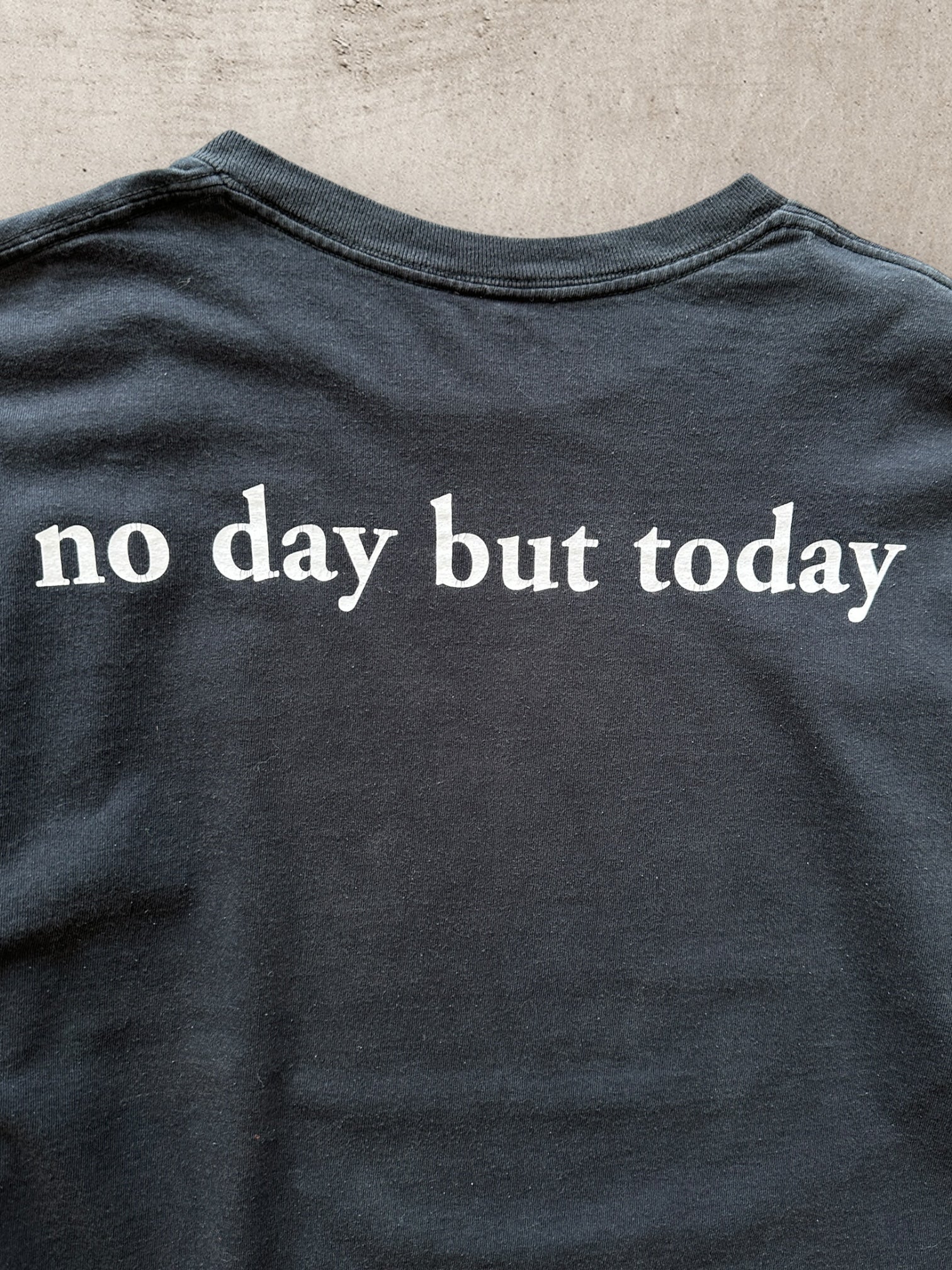 00s Rent No Day but Today L/S Distressed T-Shirt - Large