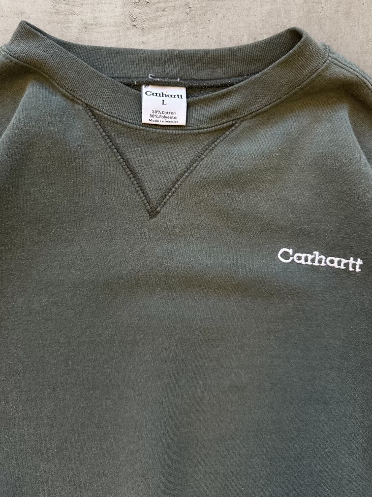 00s Carhartt Embroidered Crewneck - XL