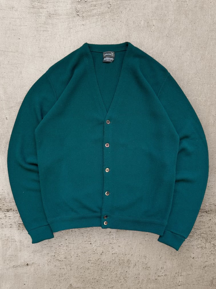 80s J.C Penny Knit Cardigan - XL