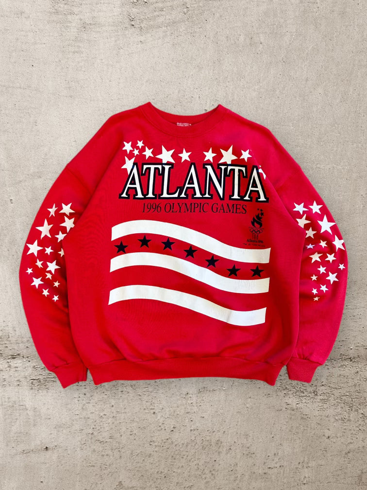 1996 Atlanta Olympics Stars & Strips Crewneck - XL