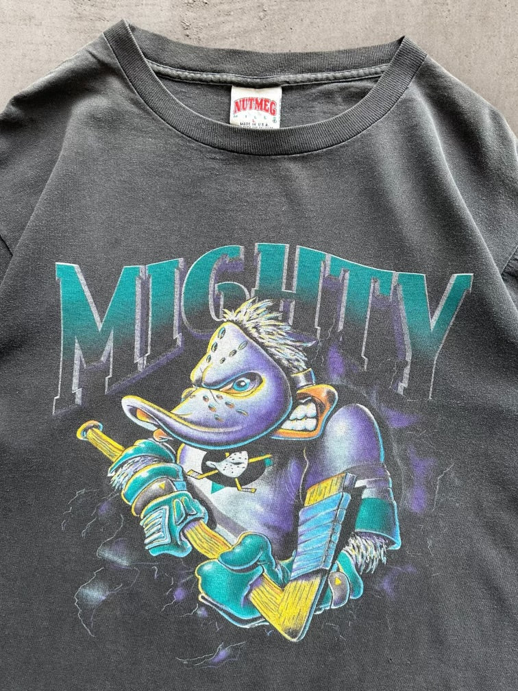 90s Nutmeg Mighty Ducks Graphic T-Shirt - Large