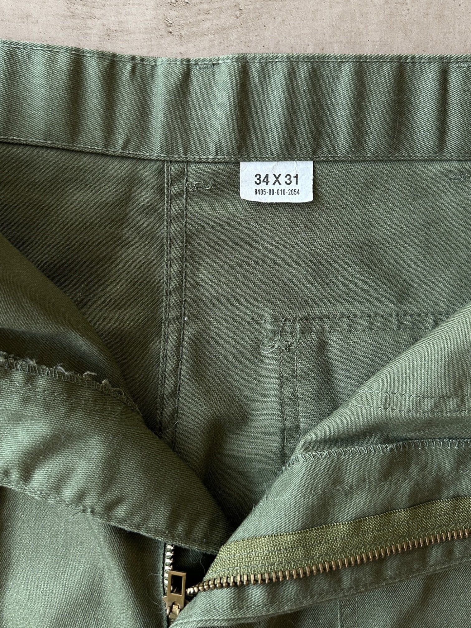 00s OG-107 Military Fatigue Pants - 34”