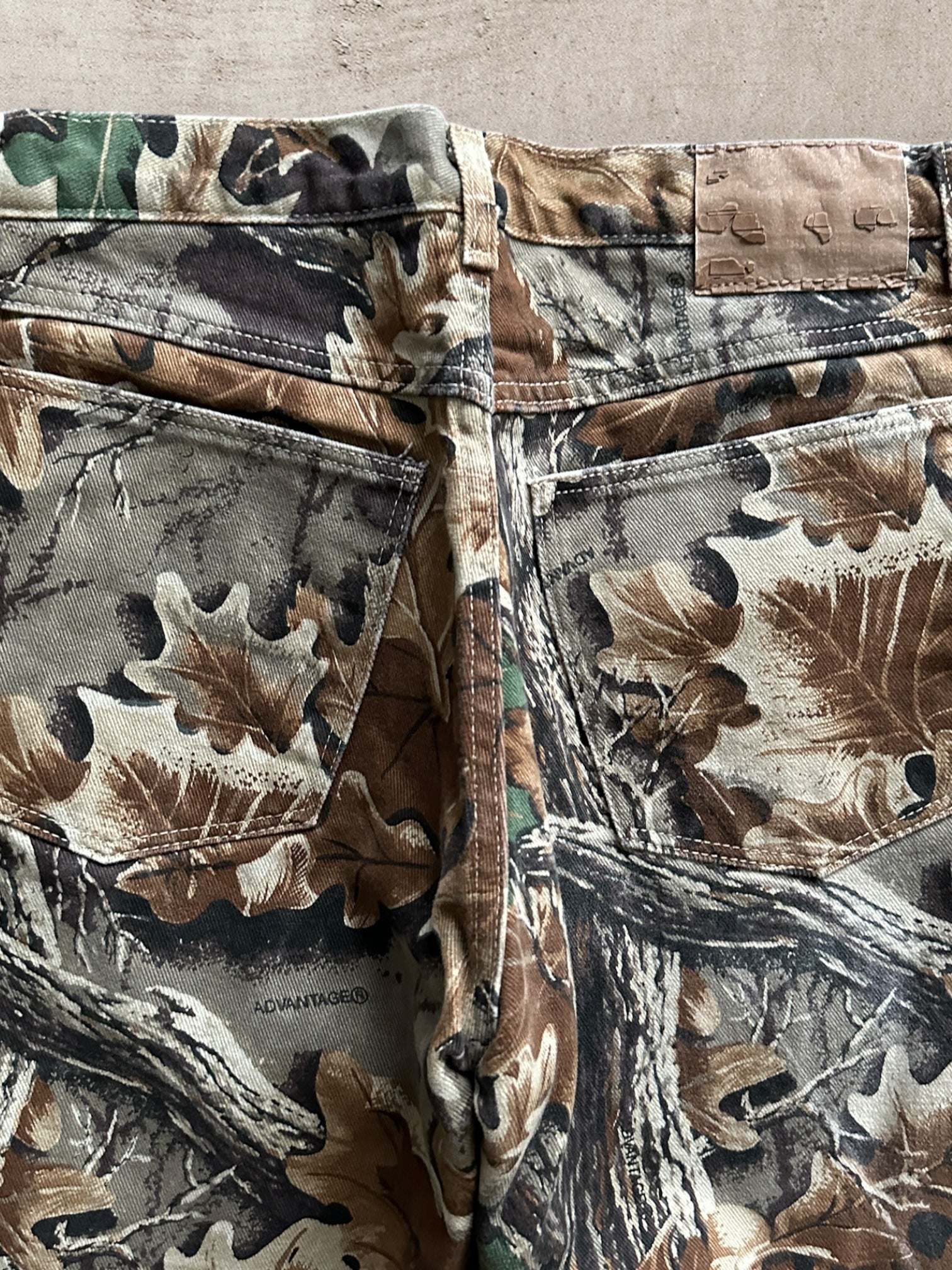 90s Insulated Camouflage Pants - 32