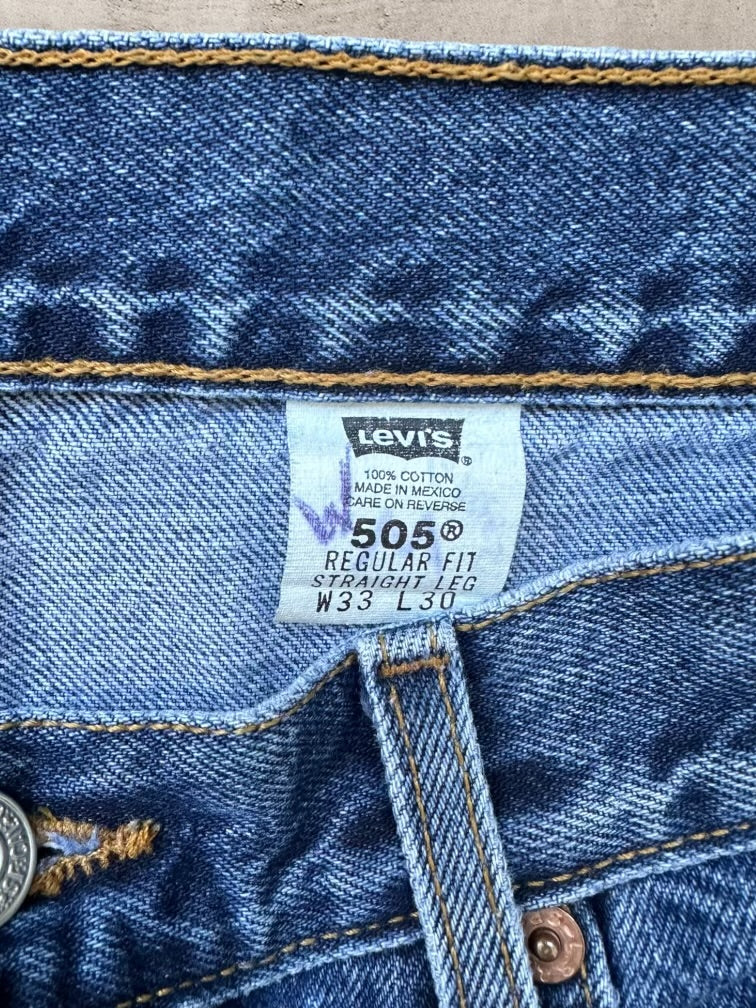 00s Levi’s 505 Denim Jeans - 32x30