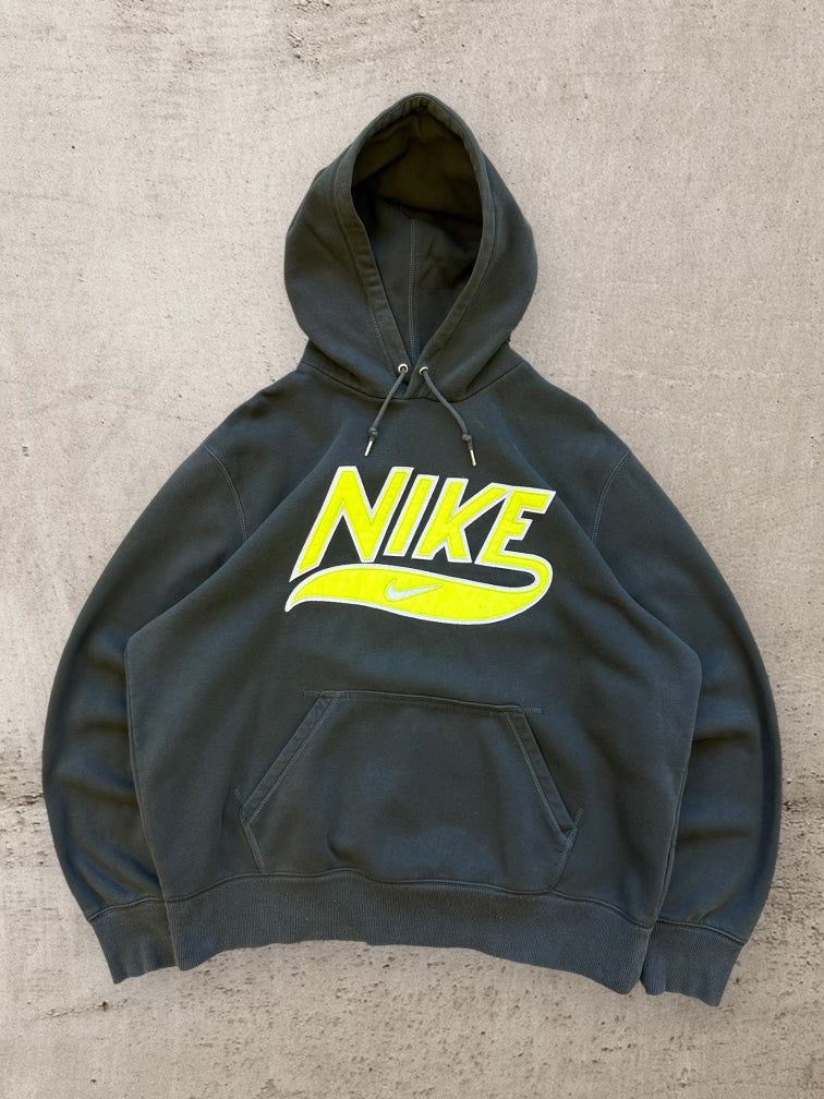 00s Nike Spell Out Hoodie - XL