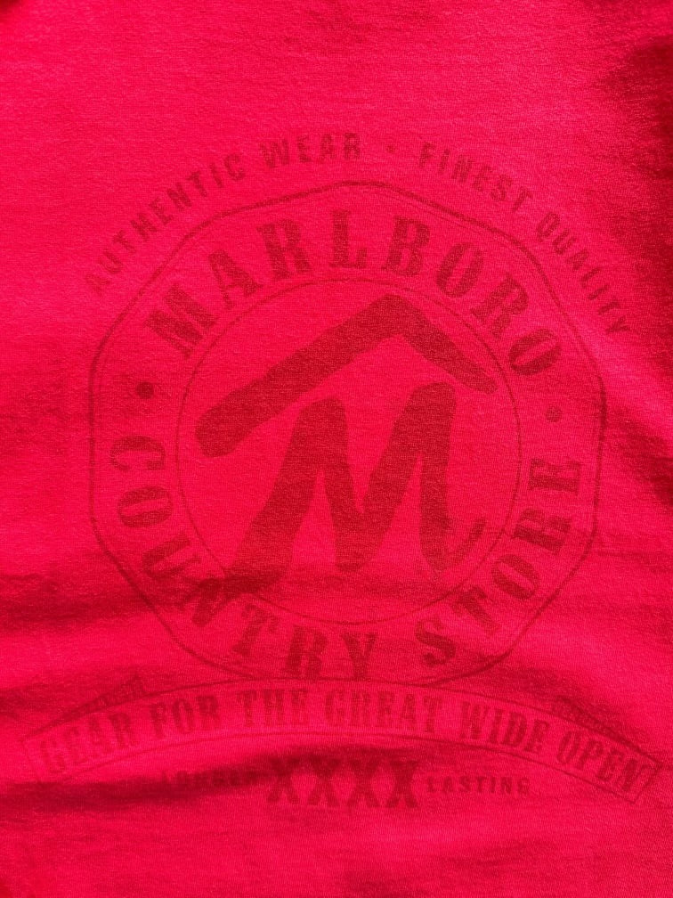 90s Marlboro Tonal Pocket T-Shirt - XL