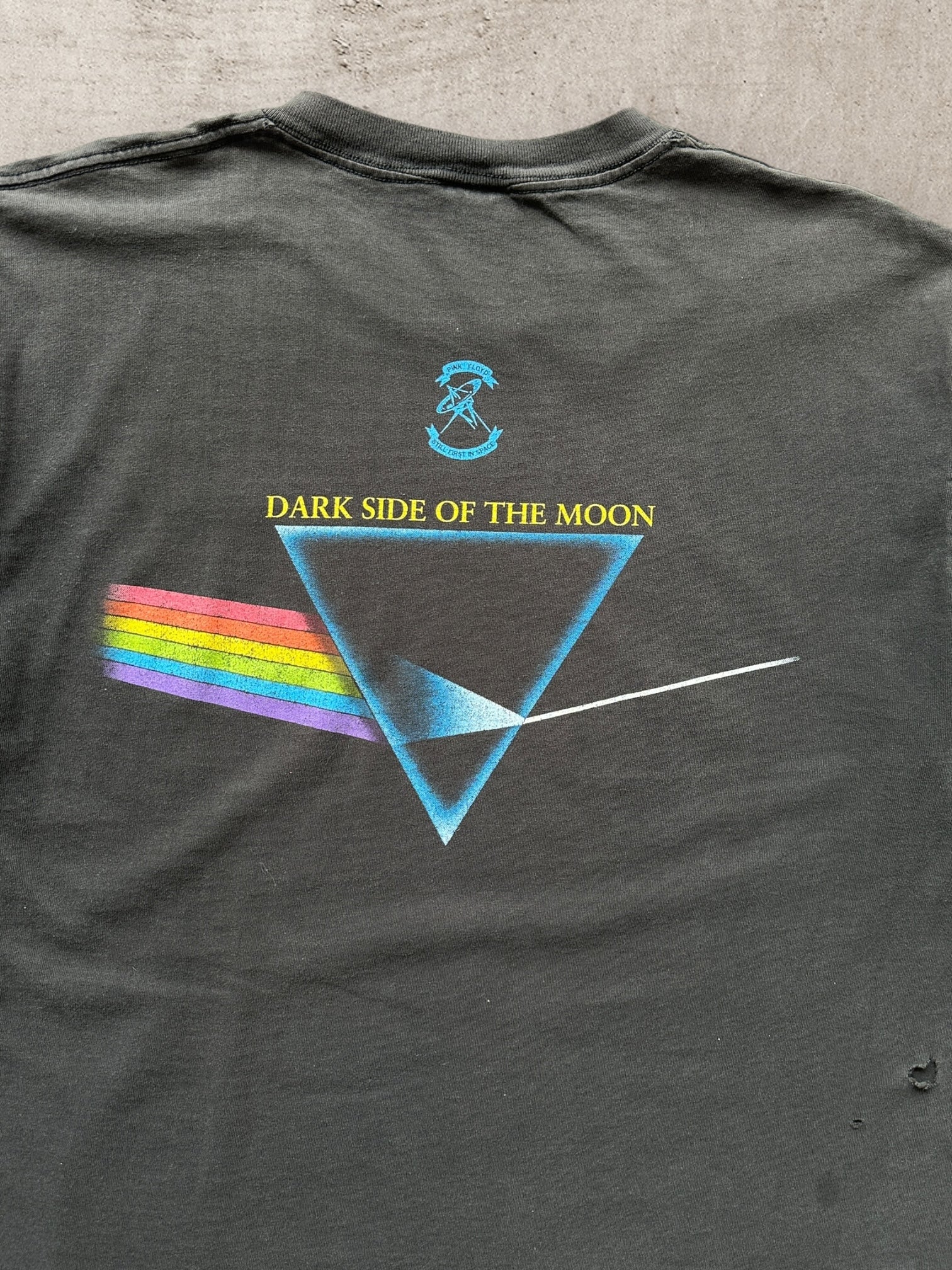 90s Pink Floyd Dark Side of The Moon Graphic T-Shirt - XL