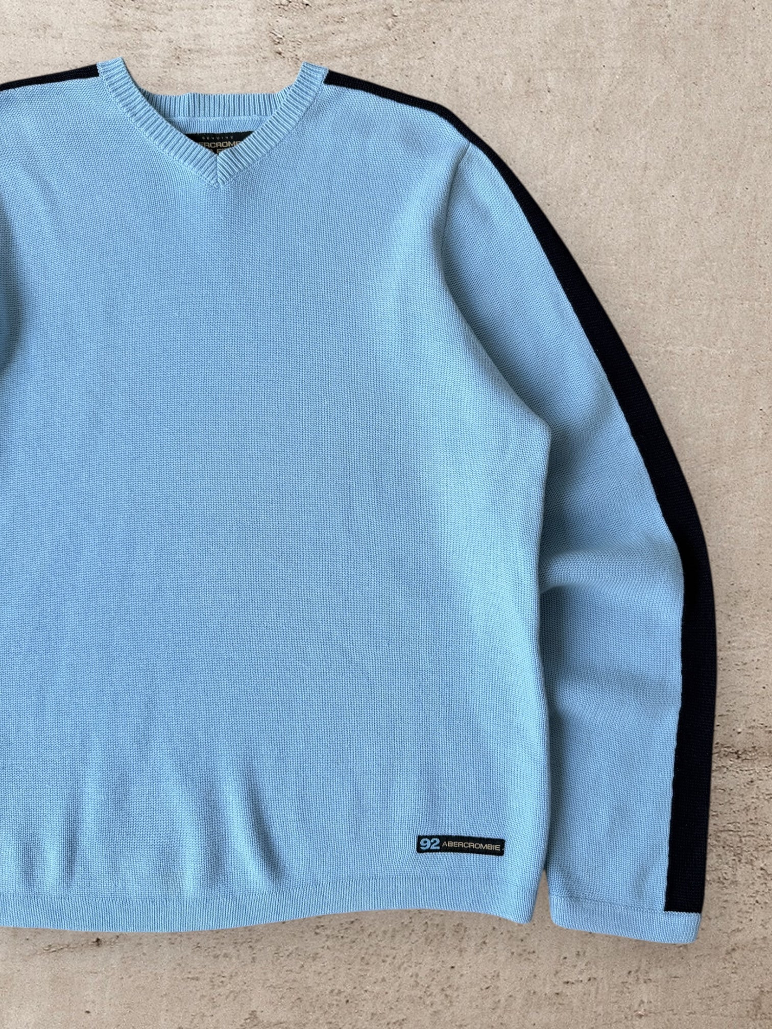 00z Abercrombie & Fitch Striped Knit Sweater - XL