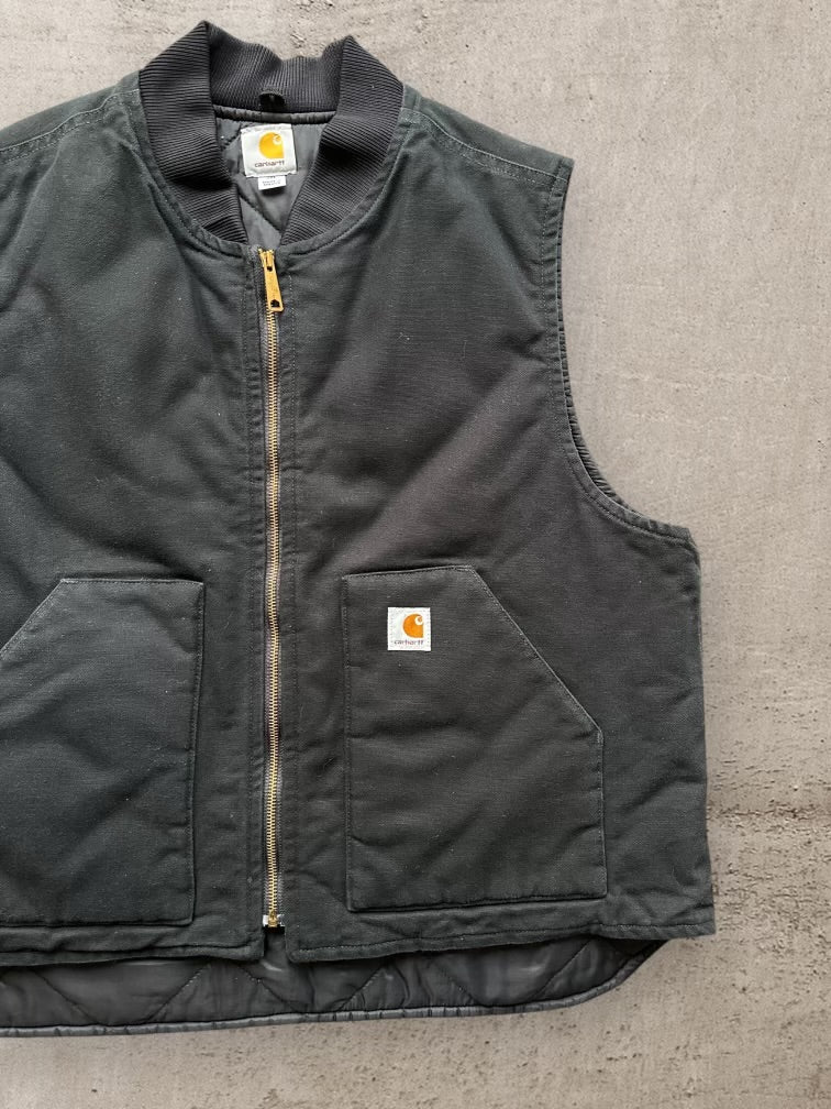 00s Carhartt Quilt Lined Vest - XXL