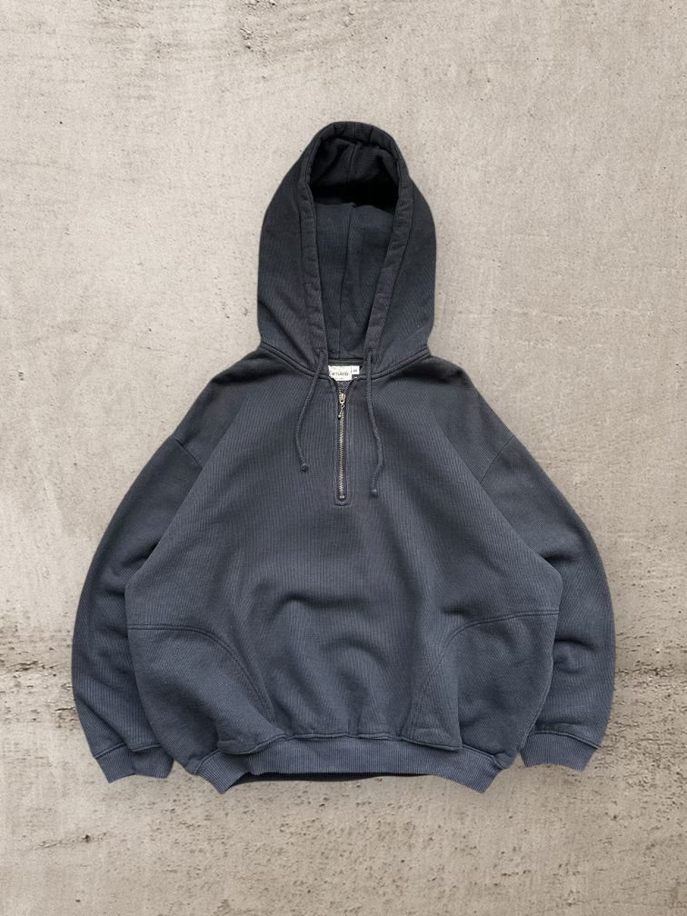 90s Mix Studio 1/4 Zip Hoodie - XXL