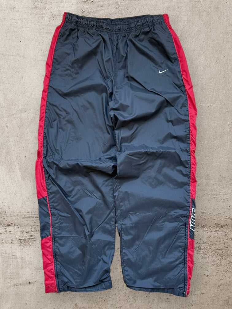00s Nike Striped Nylon Pants - Large