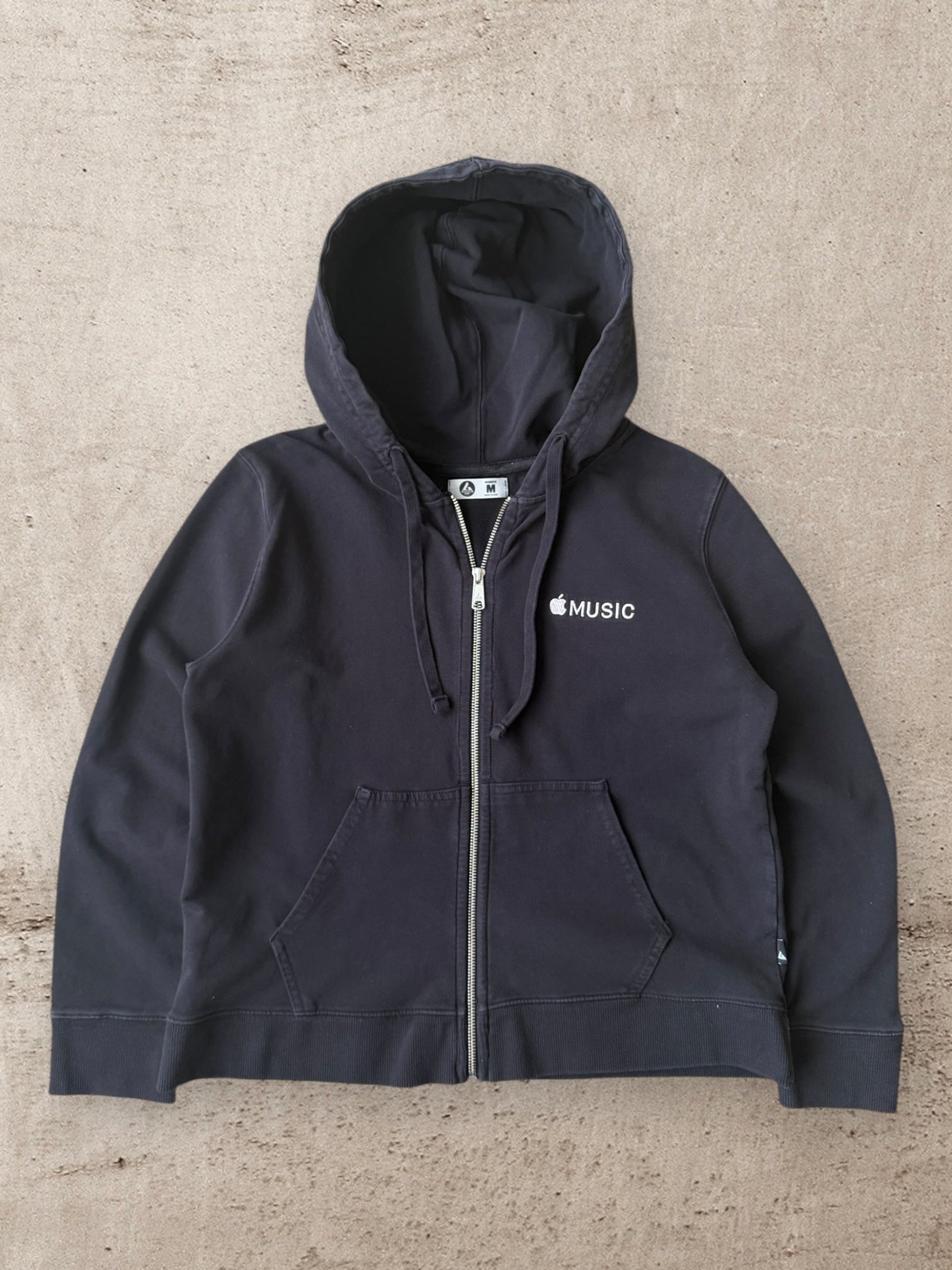 00s Apple Music Zip Up Hoodie - Small
