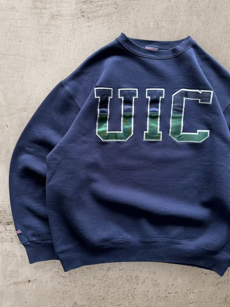 90s Jansport University of Illinois Chicago Crewneck - XL