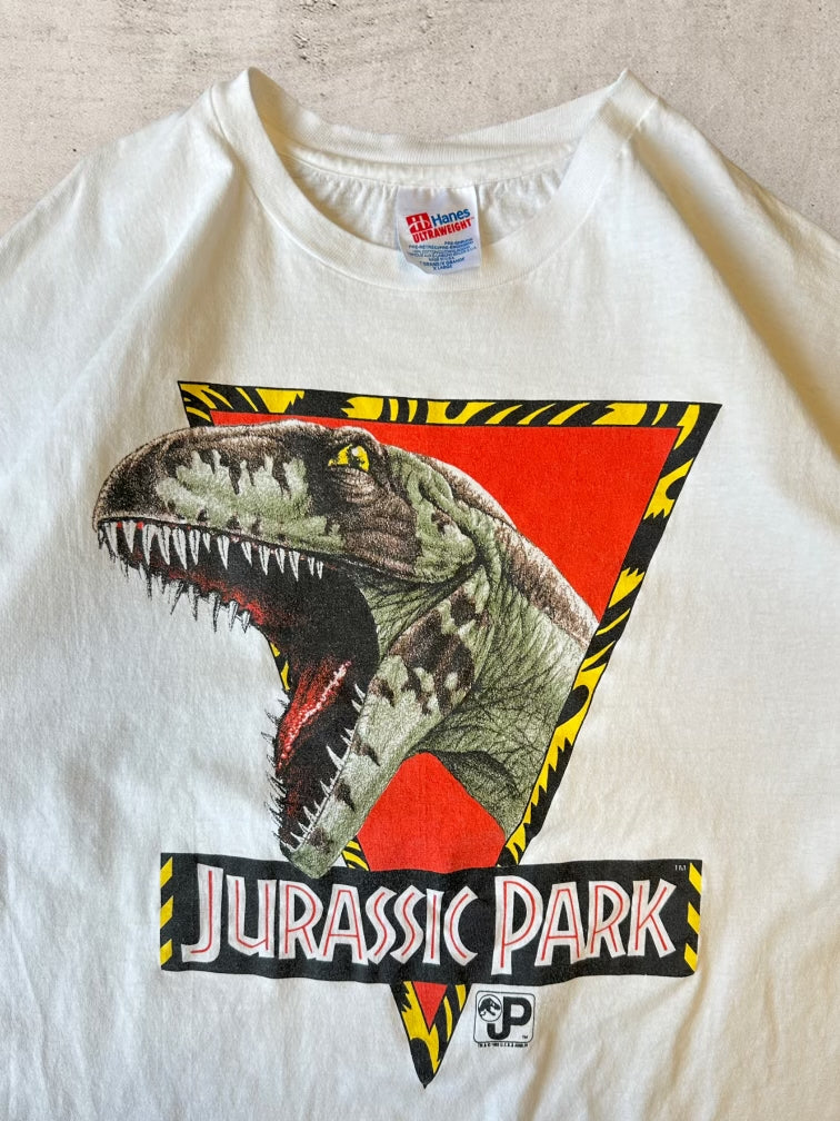 90s Jurassic Park Graphic T-Shirt - Large