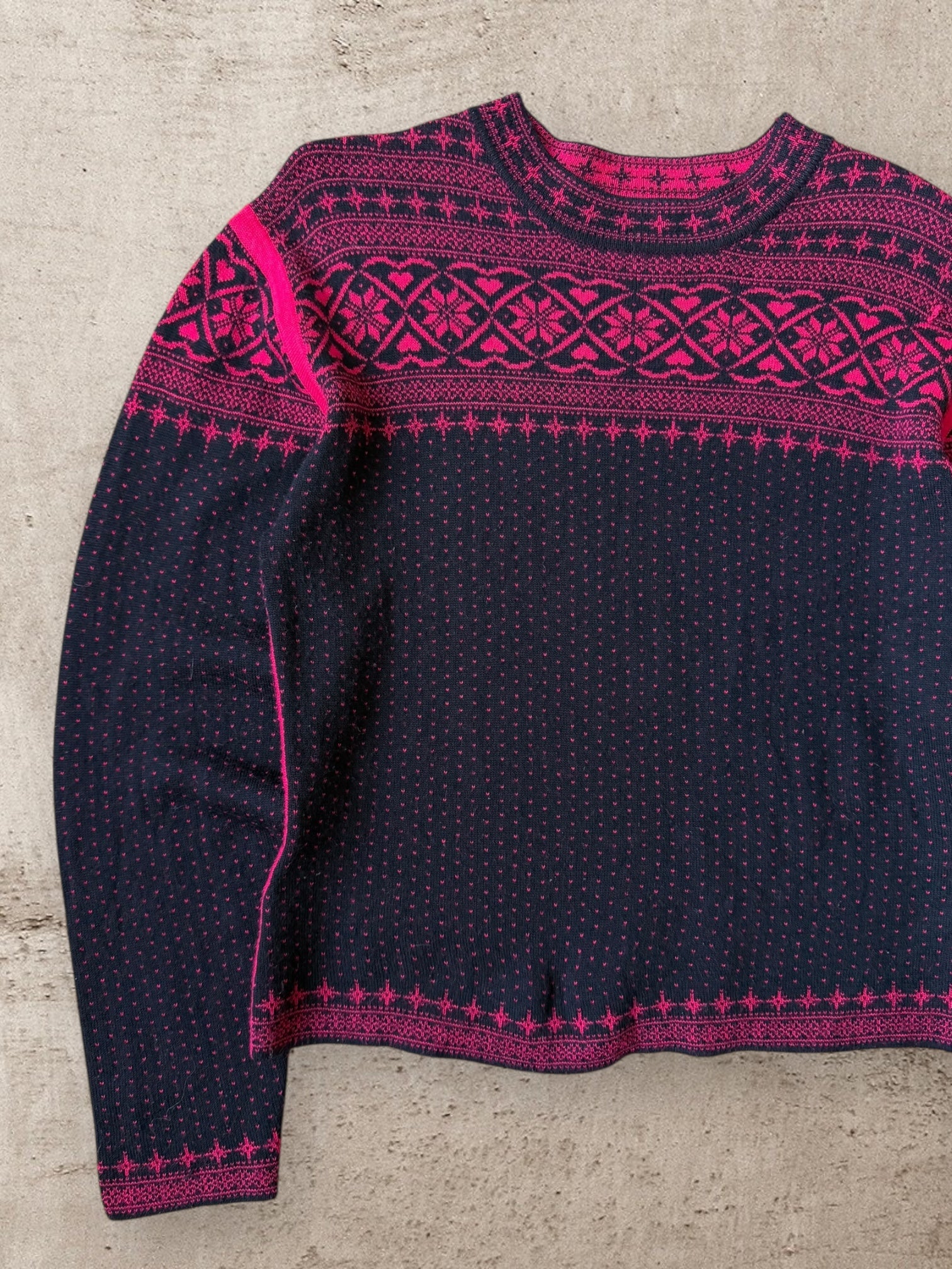 90s Wool Knit Sweater - Small