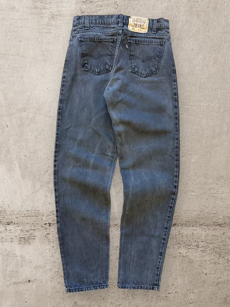 90s Levi’s 550 Black Denim Jeans - 31x33